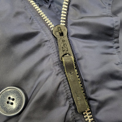 【中古品】【メンズ】 ALPHA INDUSTRIES アルファインダストリーズ N-3B FLIGHT JACKET 20094-0867 フライトジャケット 145-260809-as-03-izu サイズ：XL カラー：ネイビー 万代Net店