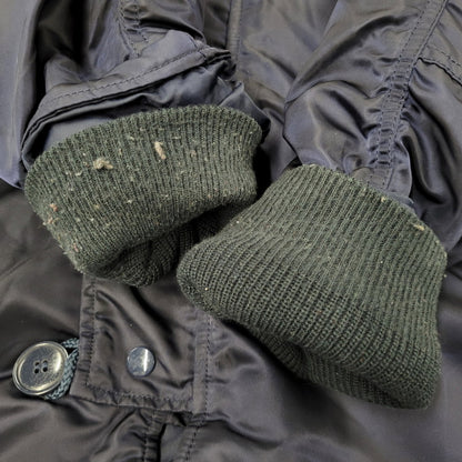 【中古品】【メンズ】 ALPHA INDUSTRIES アルファインダストリーズ N-3B FLIGHT JACKET 20094-0867 フライトジャケット 145-260809-as-03-izu サイズ：XL カラー：ネイビー 万代Net店