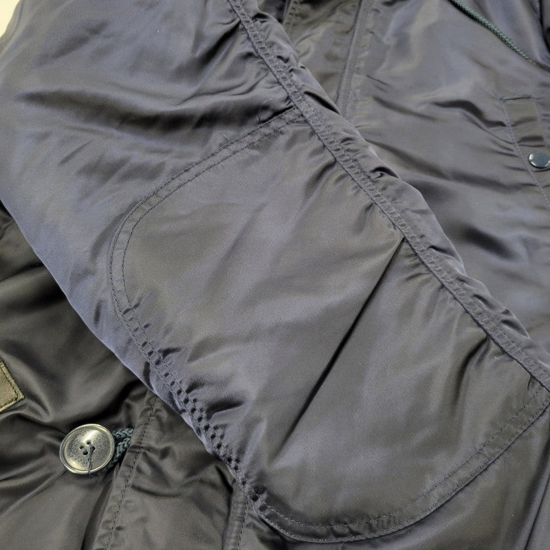 【中古品】【メンズ】 ALPHA INDUSTRIES アルファインダストリーズ N-3B FLIGHT JACKET 20094-0867 フライトジャケット 145-260809-as-03-izu サイズ：XL カラー：ネイビー 万代Net店