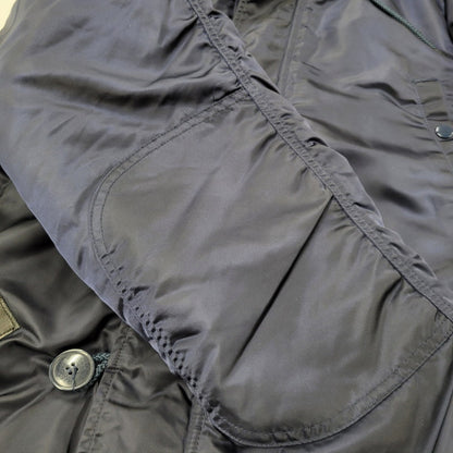 【中古品】【メンズ】 ALPHA INDUSTRIES アルファインダストリーズ N-3B FLIGHT JACKET 20094-0867 フライトジャケット 145-260809-as-03-izu サイズ：XL カラー：ネイビー 万代Net店