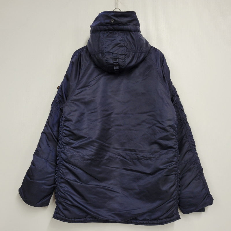 【中古品】【メンズ】 ALPHA INDUSTRIES アルファインダストリーズ N-3B FLIGHT JACKET 20094-0867 フライトジャケット 145-260809-as-03-izu サイズ：XL カラー：ネイビー 万代Net店