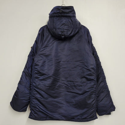 【中古品】【メンズ】 ALPHA INDUSTRIES アルファインダストリーズ N-3B FLIGHT JACKET 20094-0867 フライトジャケット 145-260809-as-03-izu サイズ：XL カラー：ネイビー 万代Net店
