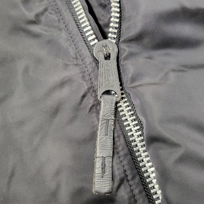 【中古品】【メンズ】 ALPHA INDUSTRIES アルファインダストリーズ N-3B FLIGHT JACKET 20024-701 フライトジャケット 145-260809-as-02-izu サイズ：L カラー：ブラック 万代Net店