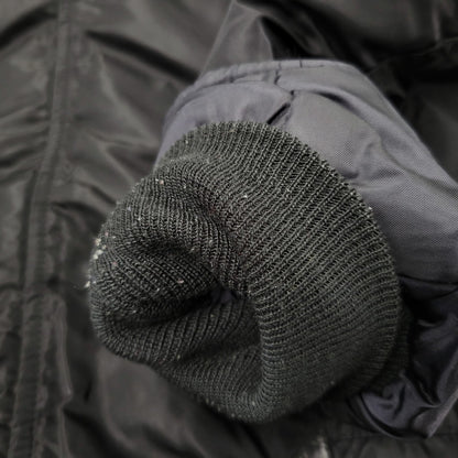 【中古品】【メンズ】 ALPHA INDUSTRIES アルファインダストリーズ N-3B FLIGHT JACKET 20024-701 フライトジャケット 145-260809-as-02-izu サイズ：L カラー：ブラック 万代Net店