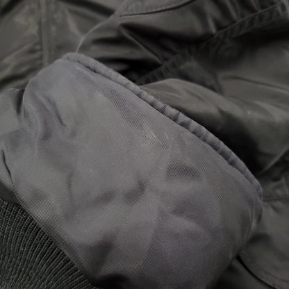 【中古品】【メンズ】 ALPHA INDUSTRIES アルファインダストリーズ N-3B FLIGHT JACKET 20024-701 フライトジャケット 145-260809-as-02-izu サイズ：L カラー：ブラック 万代Net店