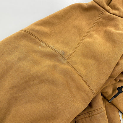 【現状渡し品】【メンズ】 Carhartt カーハート THERMAL LINER ZIP UP HOODED SWEATSHIRT サーマル ライナー ジップアップ フーデッドスウェットシャツ パーカー 146-260808-as-14-izu カラー：キャメル 万代Net店