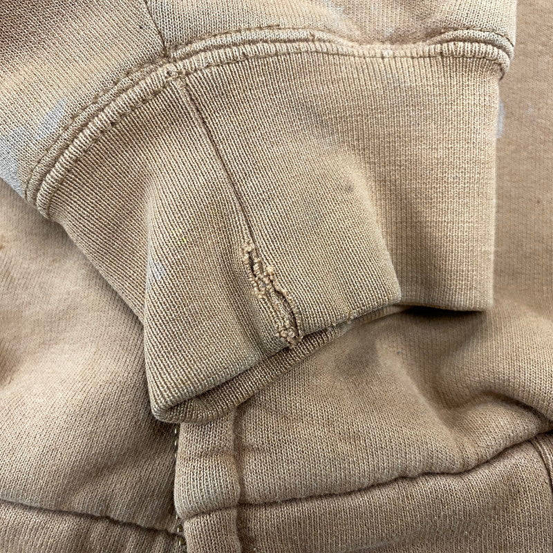 【現状渡し品】【メンズ】 Carhartt カーハート THERMAL LINER ZIP UP HOODED SWEATSHIRT サーマル ライナー ジップアップ フーデッドスウェットシャツ パーカー 146-260808-as-14-izu カラー：キャメル 万代Net店