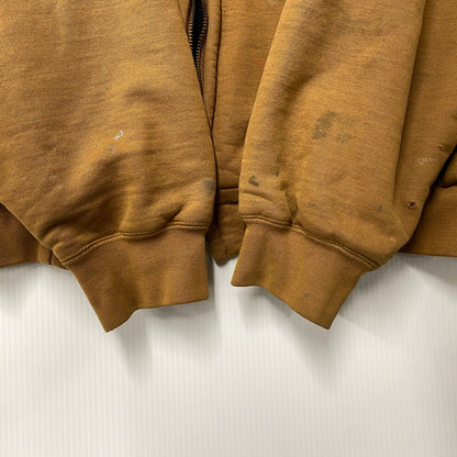 【現状渡し品】【メンズ】 Carhartt カーハート THERMAL LINER ZIP UP HOODED SWEATSHIRT サーマル ライナー ジップアップ フーデッドスウェットシャツ パーカー 146-260808-as-14-izu カラー：キャメル 万代Net店
