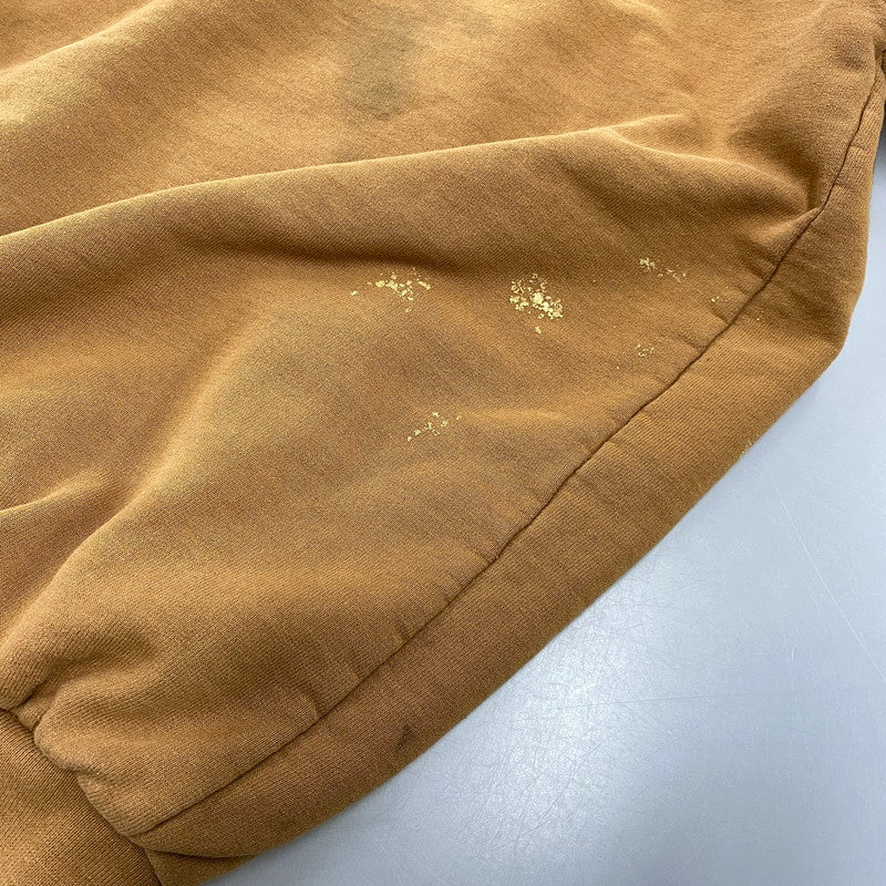 【現状渡し品】【メンズ】 Carhartt カーハート THERMAL LINER ZIP UP HOODED SWEATSHIRT サーマル ライナー ジップアップ フーデッドスウェットシャツ パーカー 146-260808-as-14-izu カラー：キャメル 万代Net店