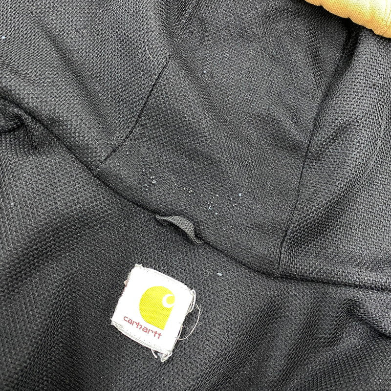 【現状渡し品】【メンズ】 Carhartt カーハート THERMAL LINER ZIP UP HOODED SWEATSHIRT サーマル ライナー ジップアップ フーデッドスウェットシャツ パーカー 146-260808-as-14-izu カラー：キャメル 万代Net店