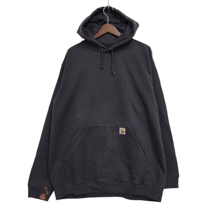 【現状渡し品】【メンズ】 CARHARTT カーハート K184 BLK 12SS HOODED SWEATSHIRT フーデッド スウェットシャツ トップス 長袖 146-260809-ya-17-izu サイズ：L カラー：ブラック 万代Net店
