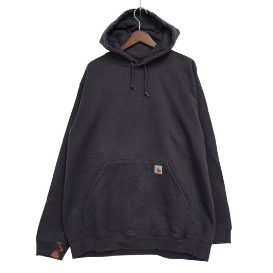 【現状渡し品】【メンズ】 CARHARTT カーハート K184 BLK 12SS HOODED SWEATSHIRT フーデッド スウェットシャツ トップス 長袖 146-260809-ya-17-izu サイズ：L カラー：ブラック 万代Net店