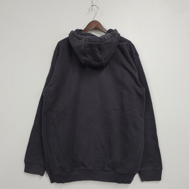 【現状渡し品】【メンズ】 CARHARTT カーハート K184 BLK 12SS HOODED SWEATSHIRT フーデッド スウェットシャツ トップス 長袖 146-260809-ya-17-izu サイズ：L カラー：ブラック 万代Net店