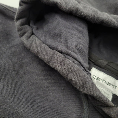 【現状渡し品】【メンズ】 CARHARTT カーハート K184 BLK 12SS HOODED SWEATSHIRT フーデッド スウェットシャツ トップス 長袖 146-260809-ya-17-izu サイズ：L カラー：ブラック 万代Net店