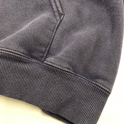 【現状渡し品】【メンズ】 Carhartt カーハート ZIP UP HOODED SWEATSHIRT K185 NVY ジップアップ フーデッドスウェットシャツ パーカー メキシコ製 146-260808-as-12-izu サイズ：XL カラー：ネイビー 万代Net店