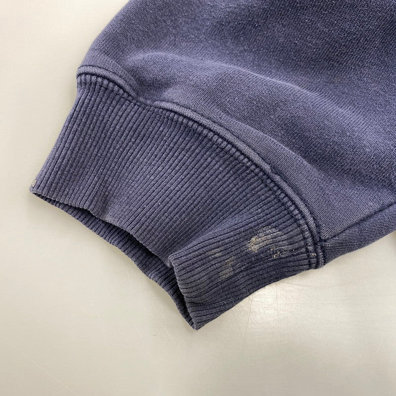 【現状渡し品】【メンズ】 Carhartt カーハート ZIP UP HOODED SWEATSHIRT K185 NVY ジップアップ フーデッドスウェットシャツ パーカー メキシコ製 146-260808-as-12-izu サイズ：XL カラー：ネイビー 万代Net店