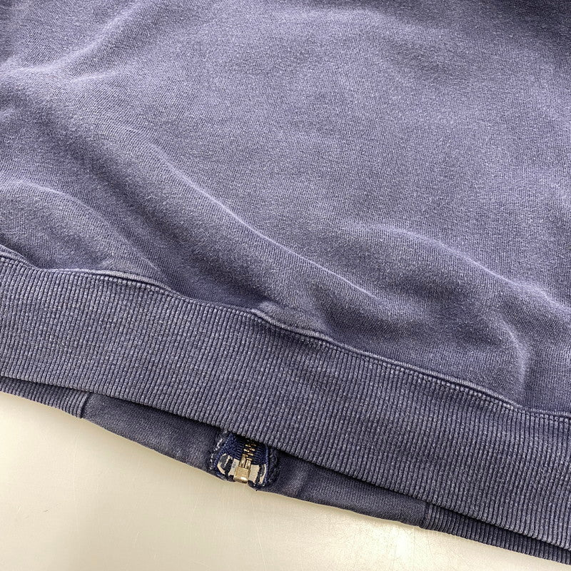 【現状渡し品】【メンズ】 Carhartt カーハート ZIP UP HOODED SWEATSHIRT K185 NVY ジップアップ フーデッドスウェットシャツ パーカー メキシコ製 146-260808-as-12-izu サイズ：XL カラー：ネイビー 万代Net店