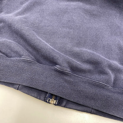 【現状渡し品】【メンズ】 Carhartt カーハート ZIP UP HOODED SWEATSHIRT K185 NVY ジップアップ フーデッドスウェットシャツ パーカー メキシコ製 146-260808-as-12-izu サイズ：XL カラー：ネイビー 万代Net店