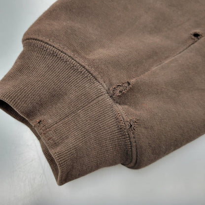 【現状渡し品】【メンズ】 Carhartt カーハート THERMAL LINER ZIP UP HOODED SWEATSHIRT J149 DKB サーマルライナー ジップアップ パーカー メキシコ製 146-260809-as-01-izu サイズ：3XL カラー：ブラウン 万代Net店