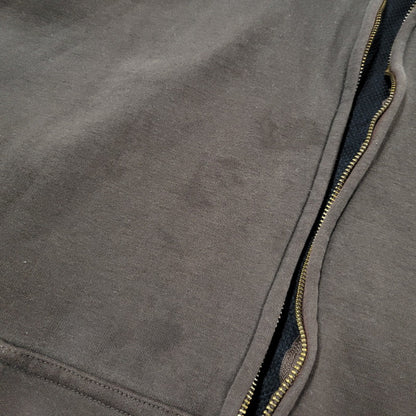 【現状渡し品】【メンズ】 Carhartt カーハート THERMAL LINER ZIP UP HOODED SWEATSHIRT J149 DKB サーマルライナー ジップアップ パーカー メキシコ製 146-260809-as-01-izu サイズ：3XL カラー：ブラウン 万代Net店
