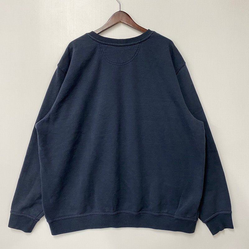 【中古品】【メンズ】 Carhartt カーハート MIDWEIGHT CREWNECK SWEATSHIRT K124 472 ミッドウェイト クルーネック スウェット トレーナー 146-260808-as-10-izu サイズ：2XL カラー：ネイビー 万代Net店