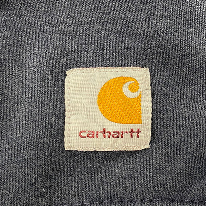 【中古品】【メンズ】 Carhartt カーハート MIDWEIGHT CREWNECK SWEATSHIRT K124 472 ミッドウェイト クルーネック スウェット トレーナー 146-260808-as-10-izu サイズ：2XL カラー：ネイビー 万代Net店