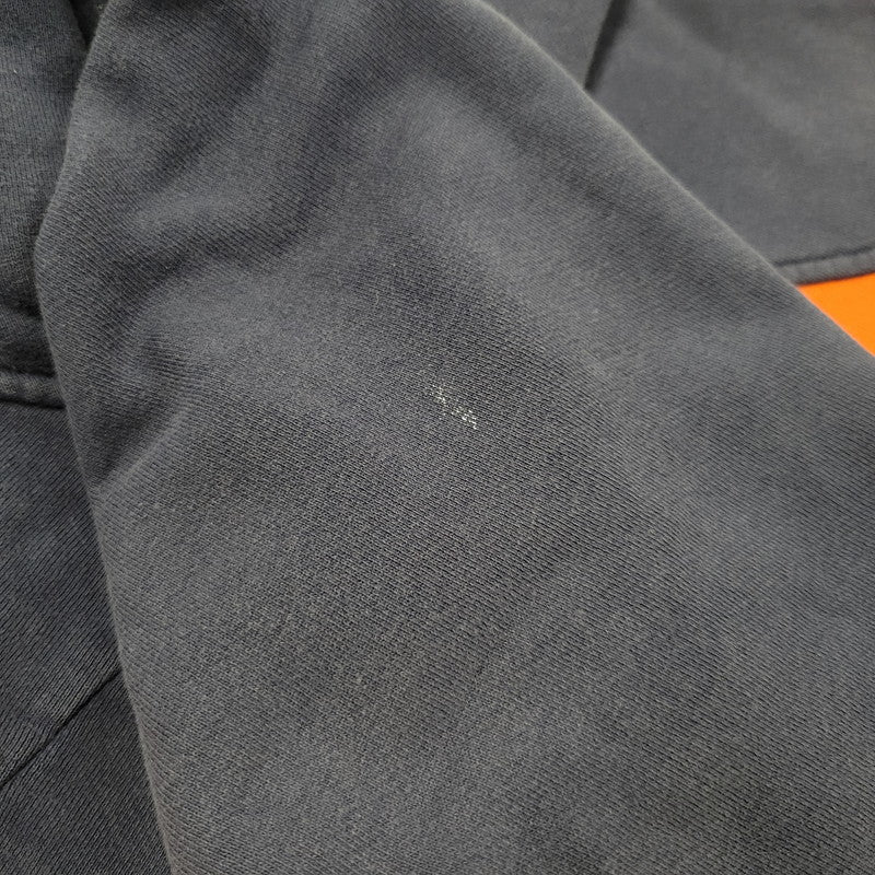 【中古品】【メンズ】 OLD NIKE TEAM オールド ナイキ チーム 90-00S ILLINOIS RAGLAN SLEEVE HOODED SWEATSHIRT イリノイ ラグランスリーブ フーデッドスウェットシャツ トップス 長袖 146-260809-ya-15-izu サイズ：XXL カラー：ネイビー×オレンジ 万代Net店