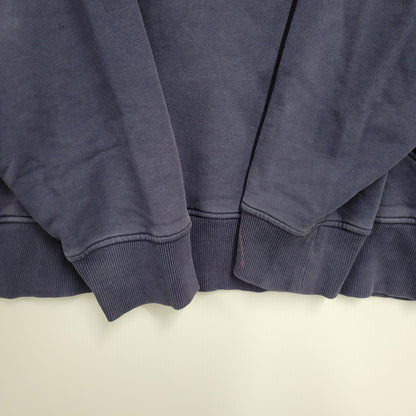 【中古品】【メンズ】 OLD NIKE TEAM オールド ナイキ チーム 90-00S ILLINOIS RAGLAN SLEEVE HOODED SWEATSHIRT イリノイ ラグランスリーブ フーデッドスウェットシャツ トップス 長袖 146-260809-ya-15-izu サイズ：XXL カラー：ネイビー×オレンジ 万代Net店