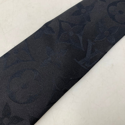 【中古品】【メンズ】 LOUIS VUITTON ルイ・ヴィトン M79406 ネクタイ オール アバウト モノグラム 179-260804-ya-05-izu カラー：ブラック 万代Net店