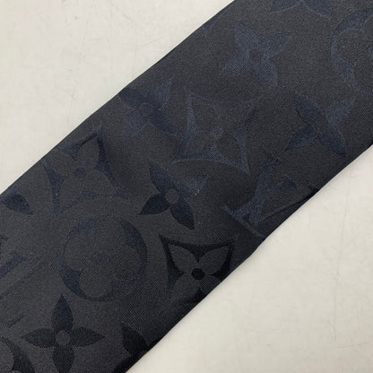 【中古品】【メンズ】 LOUIS VUITTON ルイ・ヴィトン M79406 ネクタイ オール アバウト モノグラム 179-260804-ya-05-izu カラー：ブラック 万代Net店