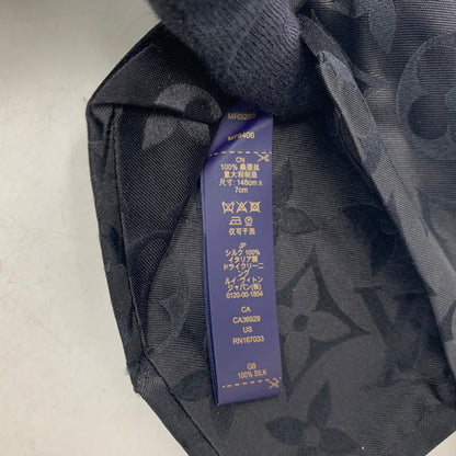 【中古品】【メンズ】 LOUIS VUITTON ルイ・ヴィトン M79406 ネクタイ オール アバウト モノグラム 179-260804-ya-05-izu カラー：ブラック 万代Net店