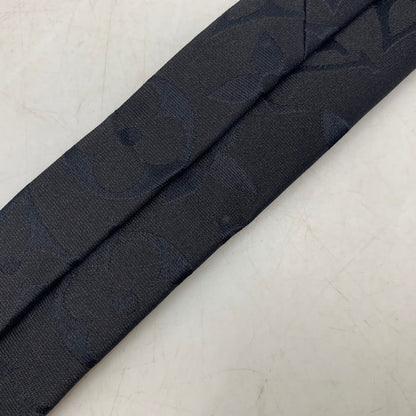 【中古品】【メンズ】 LOUIS VUITTON ルイ・ヴィトン M79406 ネクタイ オール アバウト モノグラム 179-260804-ya-05-izu カラー：ブラック 万代Net店