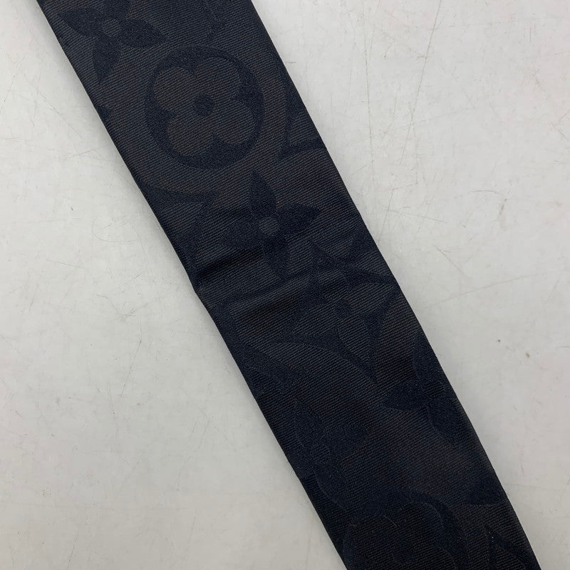 【中古品】【メンズ】 LOUIS VUITTON ルイ・ヴィトン M79406 ネクタイ オール アバウト モノグラム 179-260804-ya-05-izu カラー：ブラック 万代Net店