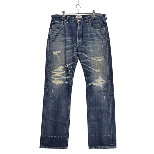 【中古品】【メンズ】 LEVI'S リーバイス 08501-01 2008年製 00S 501 DENIM PANTS デニム パンツ ズボン ボトムス 157-260809-ya-19-izu サイズ：36×32 カラー：インディゴ 万代Net店