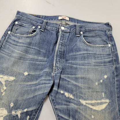 【中古品】【メンズ】 LEVI'S リーバイス 08501-01 2008年製 00S 501 DENIM PANTS デニム パンツ ズボン ボトムス 157-260809-ya-19-izu サイズ：36×32 カラー：インディゴ 万代Net店