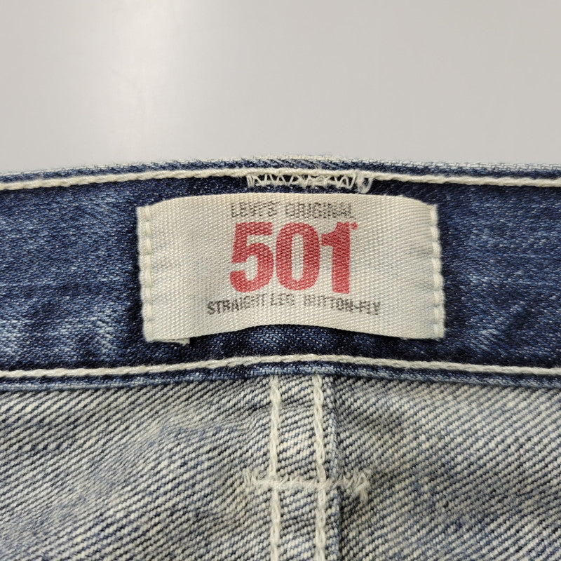 【中古品】【メンズ】 LEVI'S リーバイス 08501-01 2008年製 00S 501 DENIM PANTS デニム パンツ ズボン ボトムス 157-260809-ya-19-izu サイズ：36×32 カラー：インディゴ 万代Net店