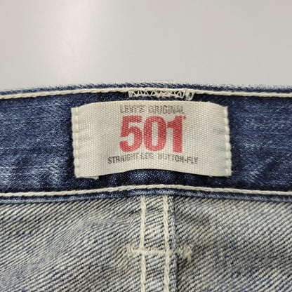 【中古品】【メンズ】 LEVI'S リーバイス 08501-01 2008年製 00S 501 DENIM PANTS デニム パンツ ズボン ボトムス 157-260809-ya-19-izu サイズ：36×32 カラー：インディゴ 万代Net店