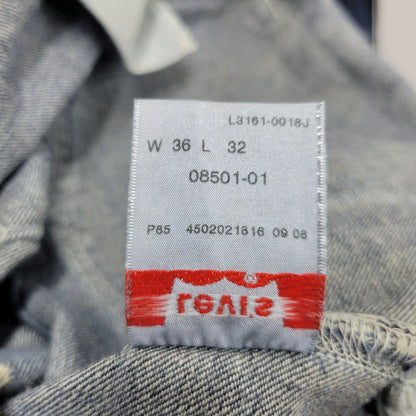 【中古品】【メンズ】 LEVI'S リーバイス 08501-01 2008年製 00S 501 DENIM PANTS デニム パンツ ズボン ボトムス 157-260809-ya-19-izu サイズ：36×32 カラー：インディゴ 万代Net店