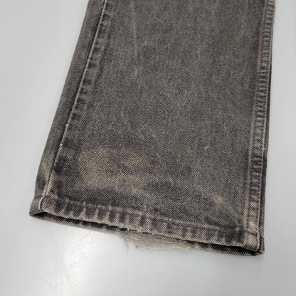 【中古品】【メンズ】 Levi's リーバイス 505 REGULAR FIT STRAIGHT LEG BLACK DENIM PANTS 00505-0260 レギュラーフィット デニムパンツ 刻印501 ジーンズ ズボン ボトムス 157-260805-ay-09-izu サイズ：34×32 カラー：ブラック 万代Net店