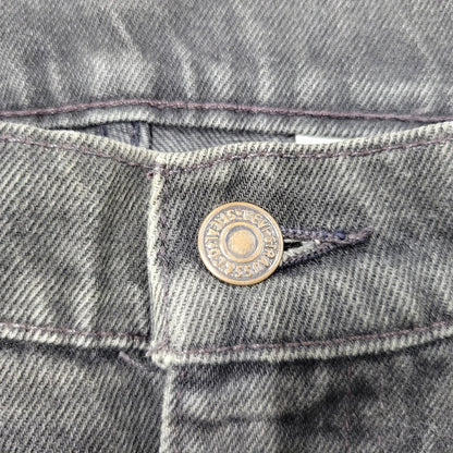 【中古品】【メンズ】 Levi's リーバイス 505 REGULAR FIT STRAIGHT LEG BLACK DENIM PANTS 00505-0260 レギュラーフィット デニムパンツ 刻印501 ジーンズ ズボン ボトムス 157-260805-ay-09-izu サイズ：34×32 カラー：ブラック 万代Net店