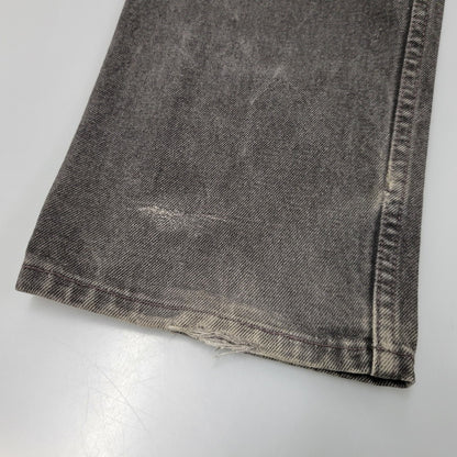 【中古品】【メンズ】 Levi's リーバイス 505 REGULAR FIT STRAIGHT LEG BLACK DENIM PANTS 00505-0260 レギュラーフィット デニムパンツ 刻印501 ジーンズ ズボン ボトムス 157-260805-ay-09-izu サイズ：34×32 カラー：ブラック 万代Net店