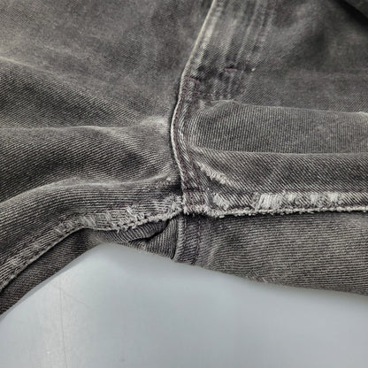 【中古品】【メンズ】 Levi's リーバイス 505 REGULAR FIT STRAIGHT LEG BLACK DENIM PANTS 00505-0260 レギュラーフィット デニムパンツ 刻印501 ジーンズ ズボン ボトムス 157-260805-ay-09-izu サイズ：34×32 カラー：ブラック 万代Net店