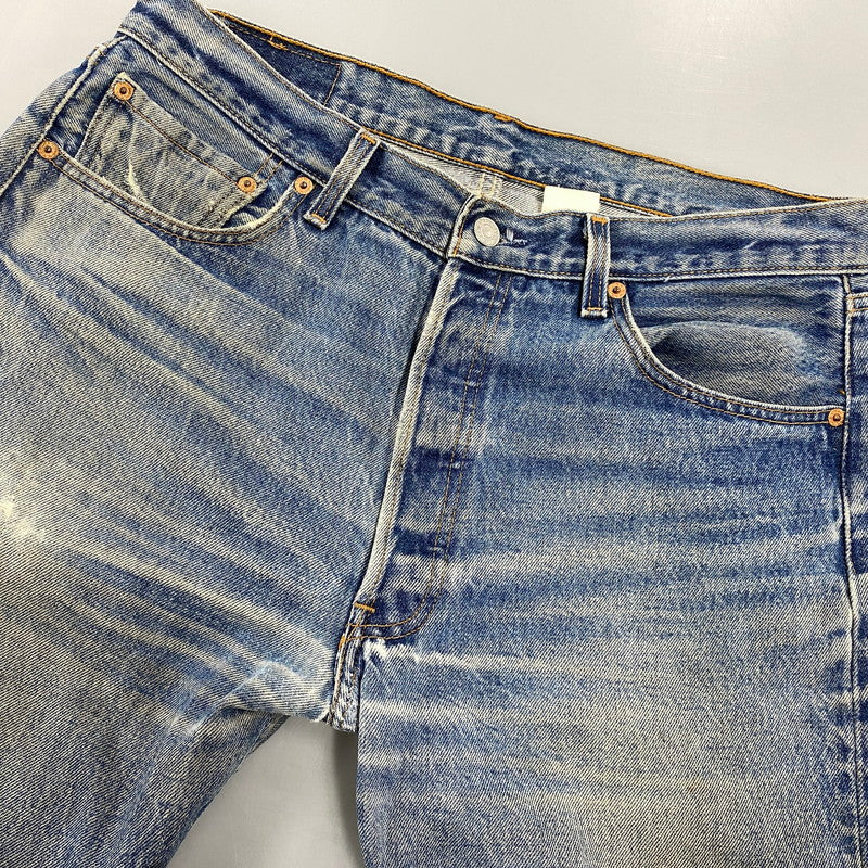 【現状渡し品】【メンズ】 Levi's リーバイス 501XX DENIM PANTS 00501-0000 デニムパンツ ジーンズ 刻印647 メキシコ製 157-260814-as-01-izu サイズ：35×36 カラー：インディゴ 万代Net店