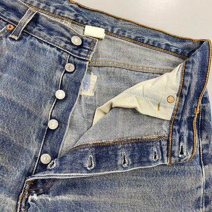 【現状渡し品】【メンズ】 Levi's リーバイス 501XX DENIM PANTS 00501-0000 デニムパンツ ジーンズ 刻印647 メキシコ製 157-260814-as-01-izu サイズ：35×36 カラー：インディゴ 万代Net店