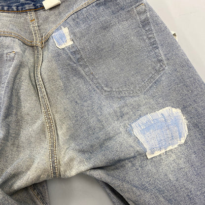 【現状渡し品】【メンズ】 Levi's リーバイス 501XX DENIM PANTS 00501-0000 デニムパンツ ジーンズ 刻印647 メキシコ製 157-260814-as-01-izu サイズ：35×36 カラー：インディゴ 万代Net店