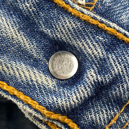 【現状渡し品】【メンズ】 Levi's リーバイス 501XX DENIM PANTS 00501-0000 デニムパンツ ジーンズ 刻印647 メキシコ製 157-260814-as-01-izu サイズ：35×36 カラー：インディゴ 万代Net店