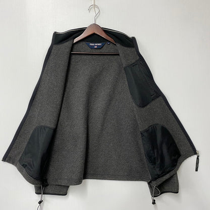 【中古品】【メンズ】 POLO SPORT RALPH LAUREN ポロ スポーツ ラルフローレン 90S FLEECE JACKET フリース ジャケット アウター 146-260807-ya-01-izu サイズ：LL カラー：チャコール 万代Net店