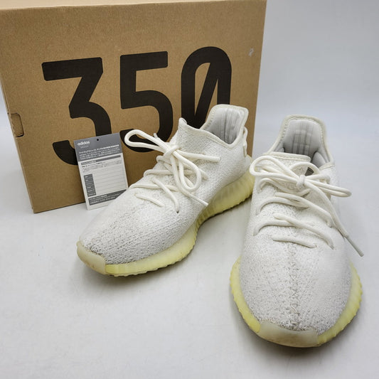 【中古品】【メンズ】 adidas アディダス YEEZY BOOST 350 V2 CP9366 イージーブースト 350 V2 スニーカー 靴 161-260814-as-15-izu サイズ：27cm カラー：CWHITE/CWHITE/CWHITE 万代Net店