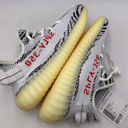 【中古品】【メンズ】 ADIDAS アディダス CP9654 YEEZY BOOST 350 V2 イージー ブースト スニーカー シューズ 靴 161-260805-cs-03-izu サイズ：27cm カラー：WHITE/CBLACK/RED 万代Net店