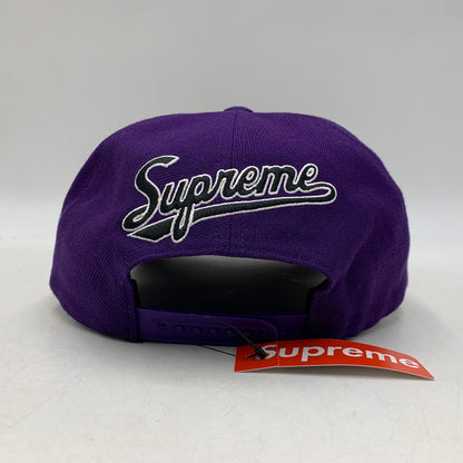 【中古美品】【メンズ/レディース】 SUPREME シュプリーム 26SS WORLD FAMOUS S LOGO 6-PANEL ワールド フェイマス エス ロゴ シックスパネル キャップ 帽子 185-260805-cs-01-izu サイズ：F カラー：パープル 万代Net店